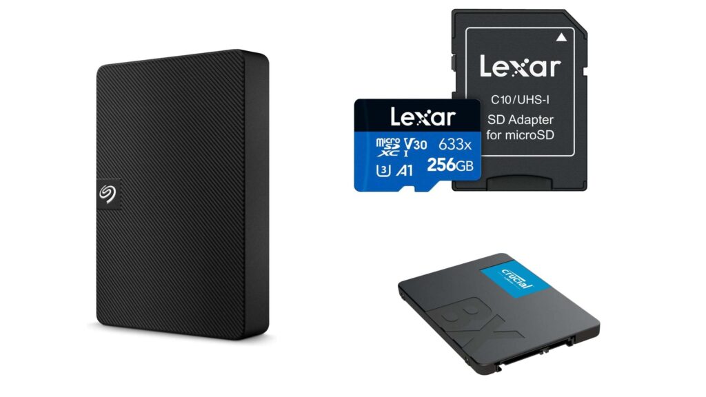 Ofertas do dia: SSD e cartão de memória com até