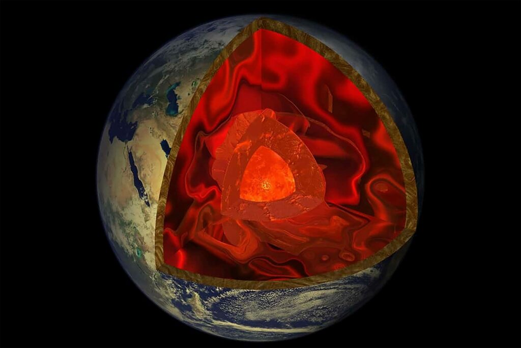 Ondas enigmáticas no manto da Terra intrigam cientistas