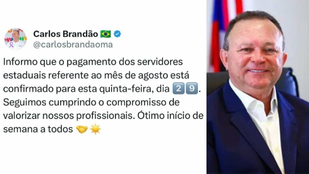 Pagamento de servidores estaduais será efetuado na próxima quinta (29)