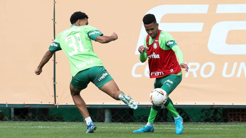 Palmeiras: Estêvão vai a campo e pode encarar Botafogo, mas