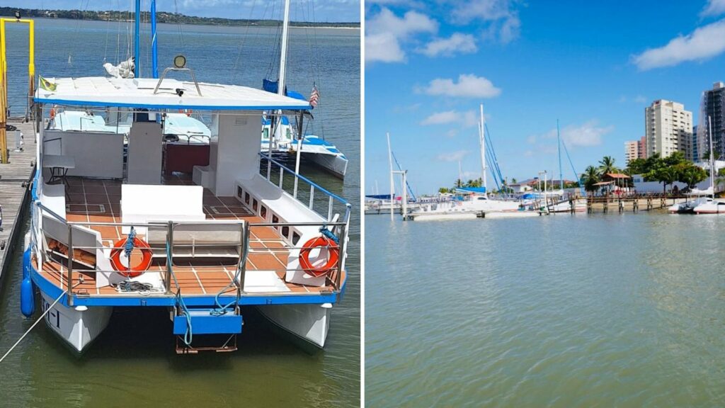 Passeio de "Catamarã" pela orla de São Luís terá banho