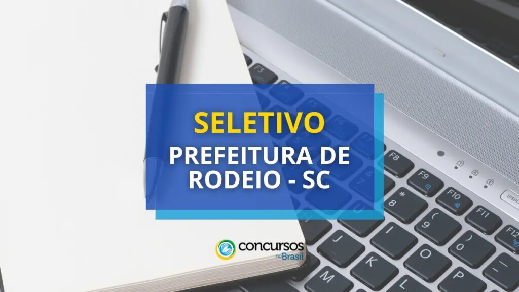 Prefeitura de Rodeio - SC oferece mensais de R$ 6,4