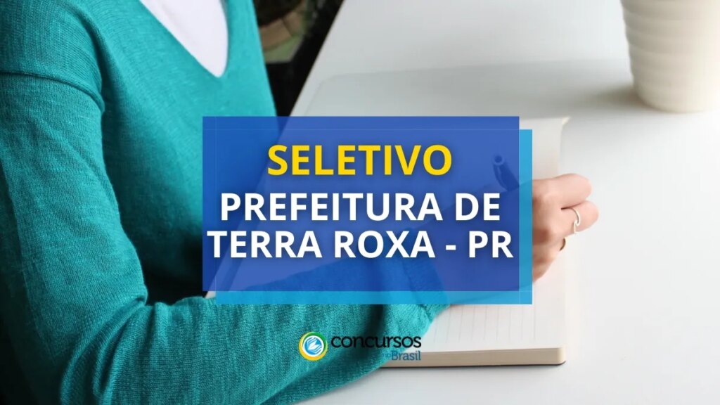 Prefeitura de Terra Roxa - PR abre vagas em seletivo