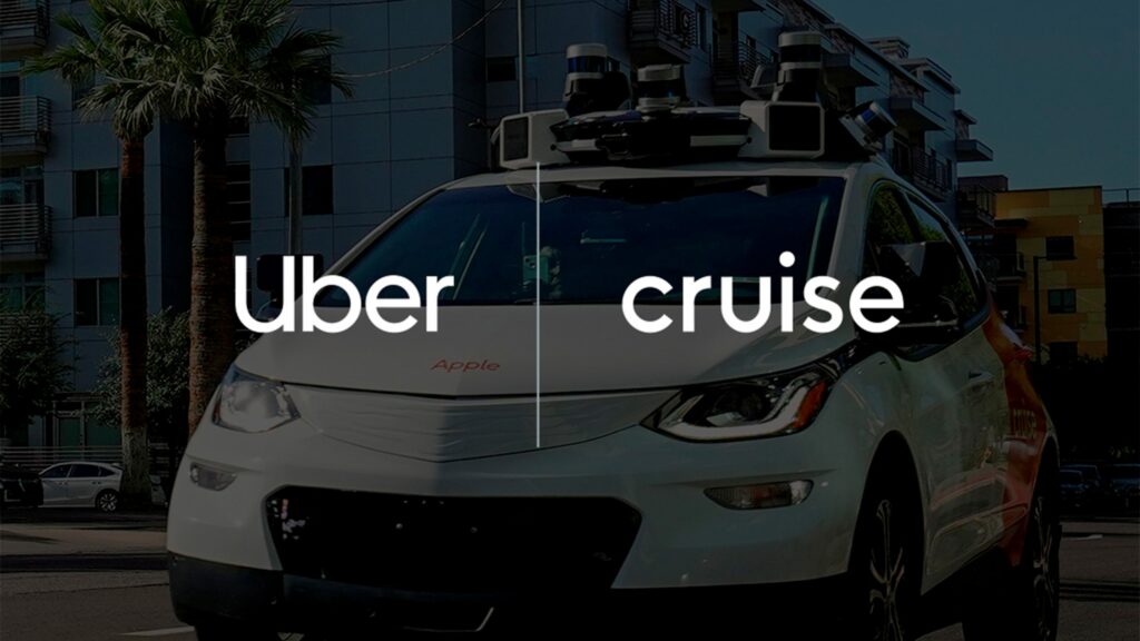 Quem pedir Uber pode andar de robotáxi da Cruise em