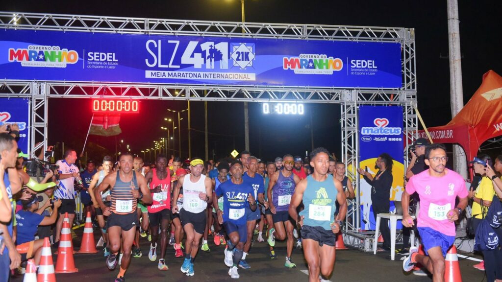 São Luís realiza Meia Maratona com presença de corredores quenianos