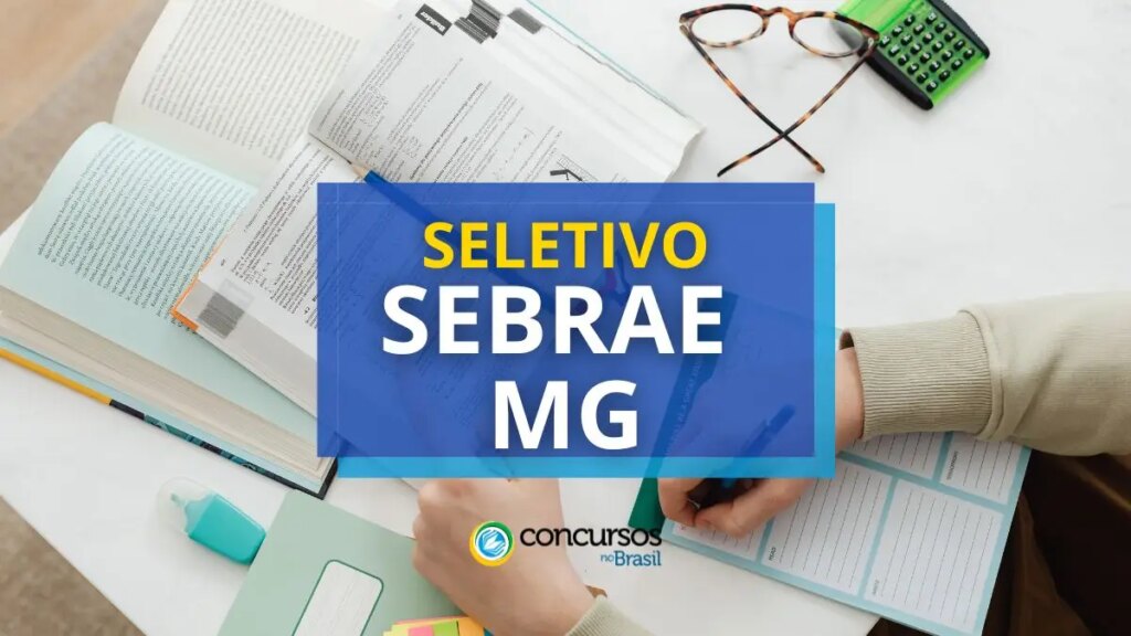 Sebrae MG abre vagas de estágio; bolsa até R$ 6,5