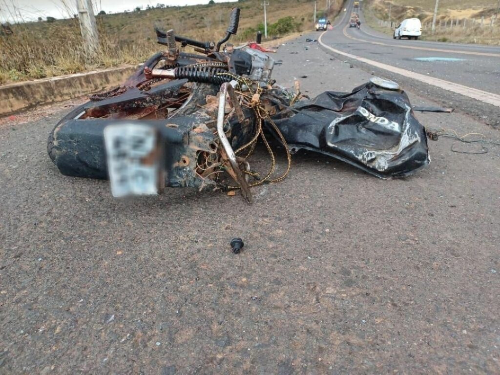 Segunda-feira (19) registra dois acidentes com motocicletas em rodovias federais