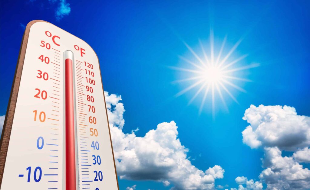 Calor vem com força antes de frente fria; saiba motivo