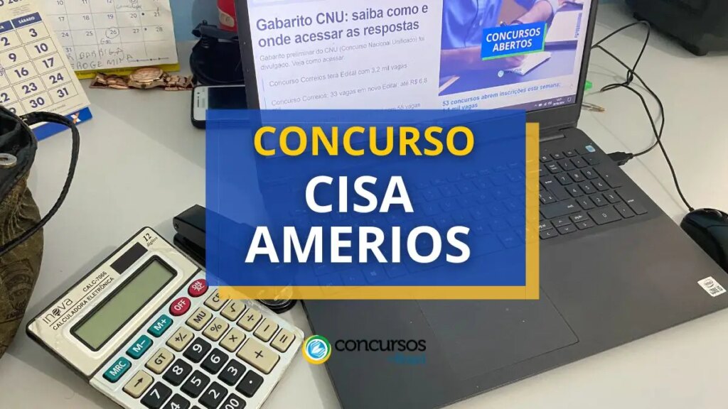 Concurso CISA/AMERIOS 12ª RS - PR abre vagas pela CLT