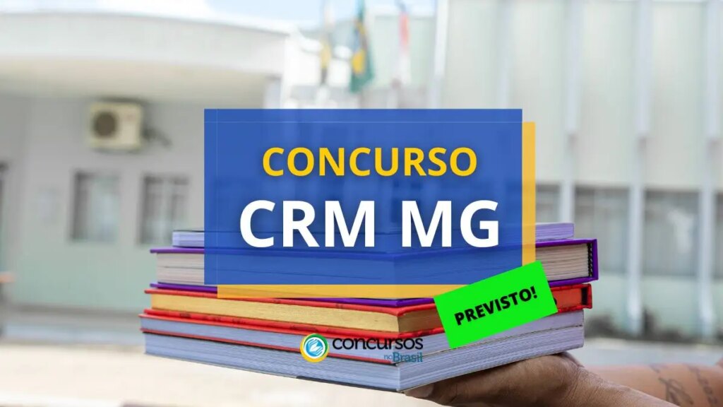 Concurso CRM MG tem banca definida; até R$ 7,7 mil