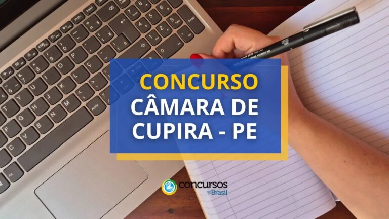 Concurso Câmara de Cupira - PE tem edital publicado