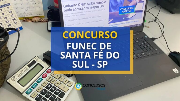 Concurso FUNEC Santa Fé do Sul