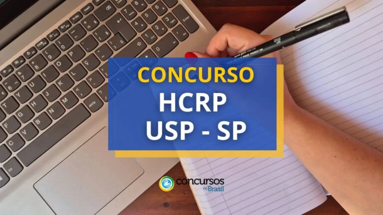 Concurso HCRP USP - SP: vencimento de até R$ 5,6