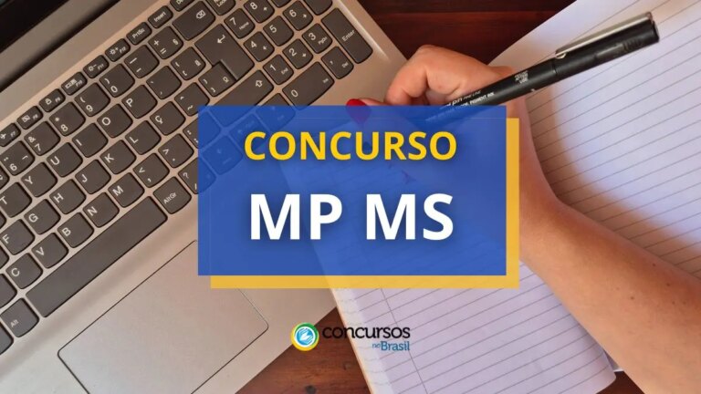 Concurso MP MS: saiu edital; vencimento de R$ 32,2 mil