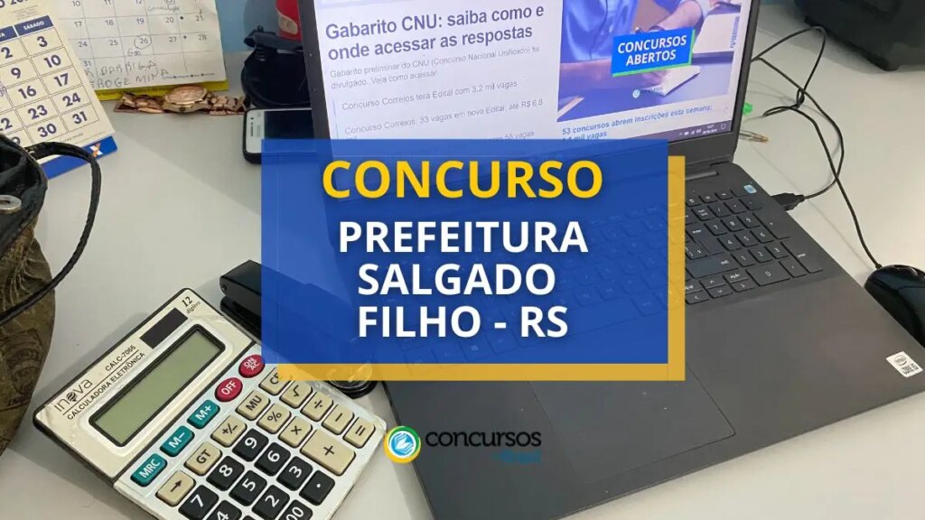 Concurso Prefeitura Salgado Filho - PR: até R$ 11,1 mil