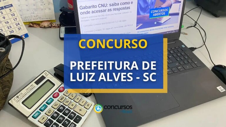 Concurso Prefeitura de Luiz Alves