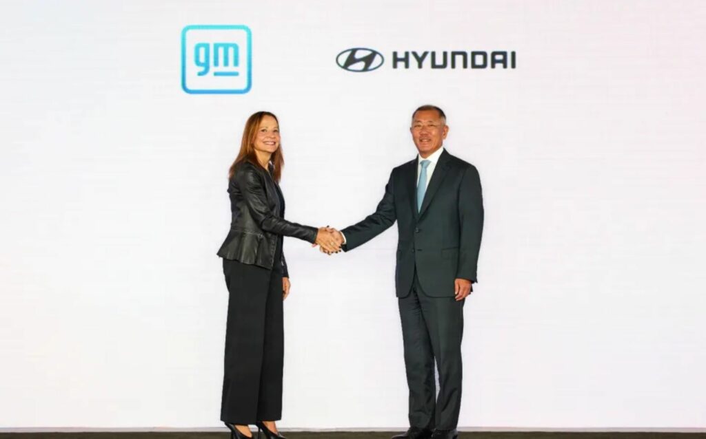 GM e Hyundai farão parceria para fabricar tecnologia de energia