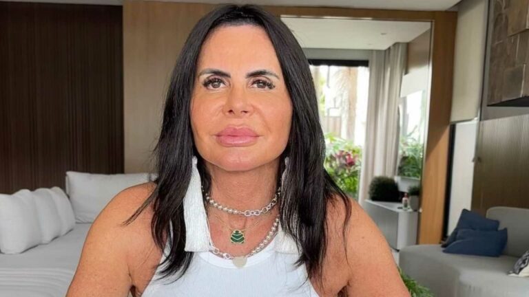 Gretchen surpreende com antes e depois de 5 anos fazendo