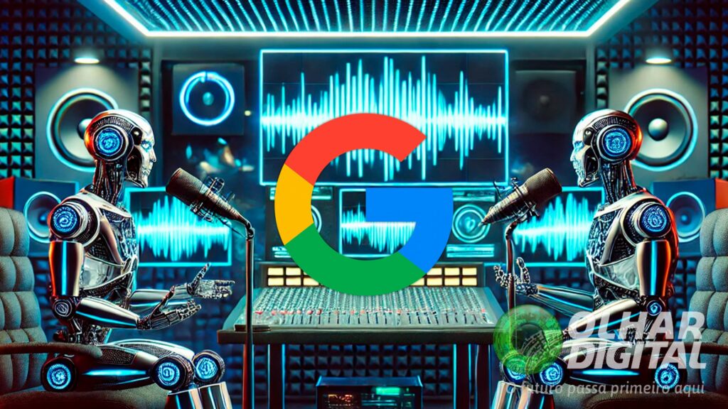 IA do Google cria podcast com base no que você