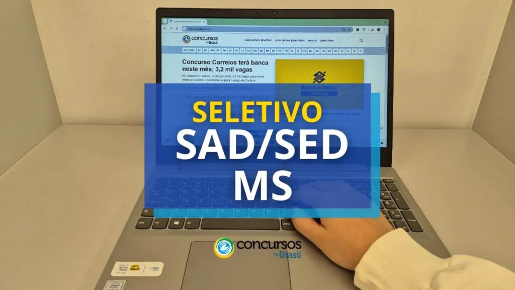 MS disponibiliza 399 vagas em novo seletivo