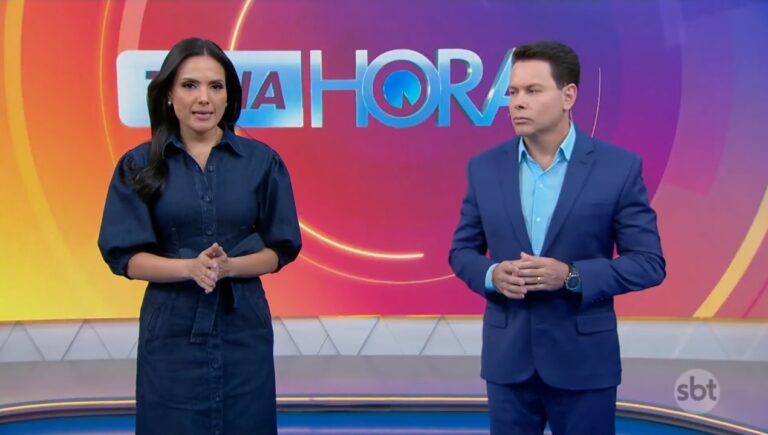 Marcão do Povo constrange Márcia Dantas ao vivo no Tá