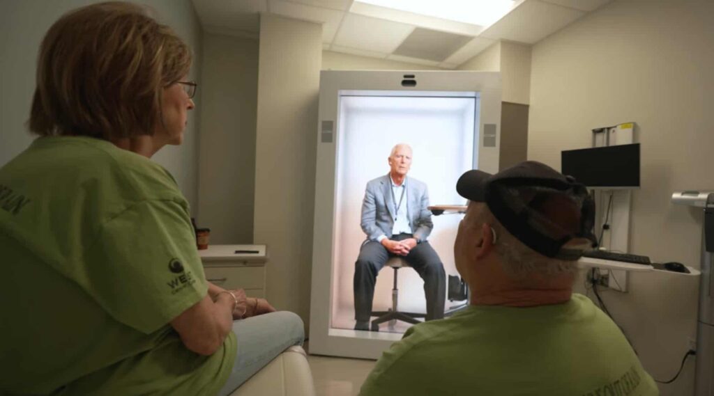 Médicos fazem atendimento via holograma nos EUA – veja