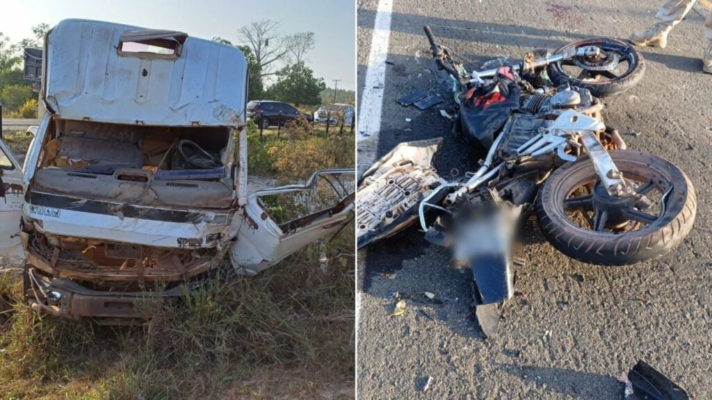 Motociclista morre após bater em cavalo na BR-316