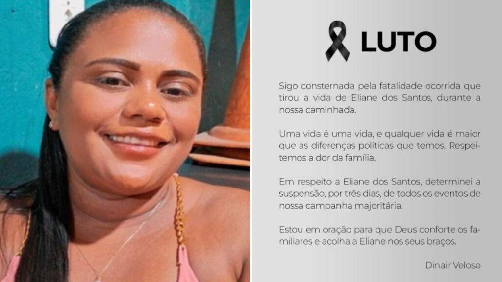 Mulher morre atropelada por trio elétrico durante caminhada política