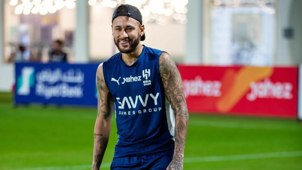 Neymar mostra treino no Al-Hilal e manda recado; assista