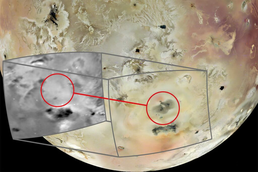 Novo vulcão é descoberto em lua de Júpiter por sonda