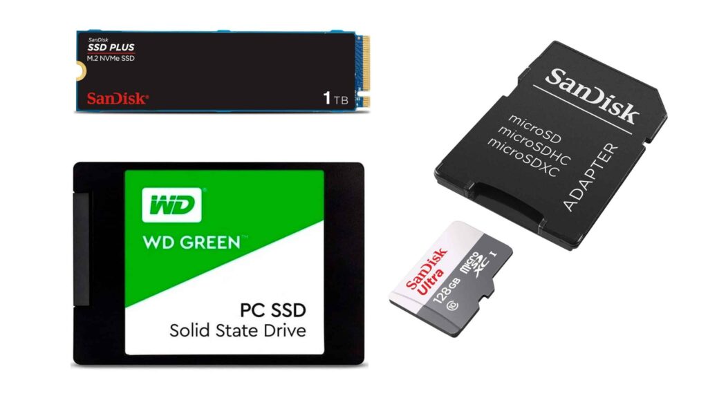 Ofertas do dia: SSDs e cartões de memória micro SD