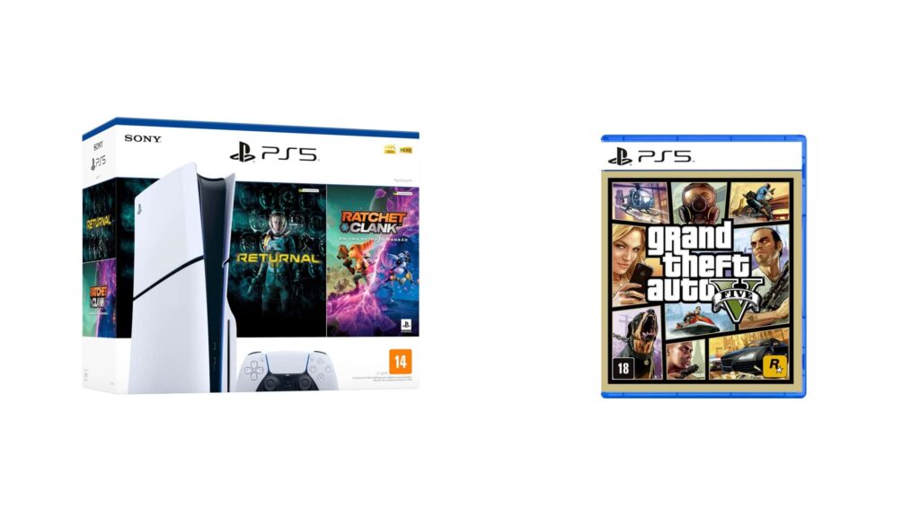 Ofertas do dia: games, acessórios e consoles PlayStation 5 com