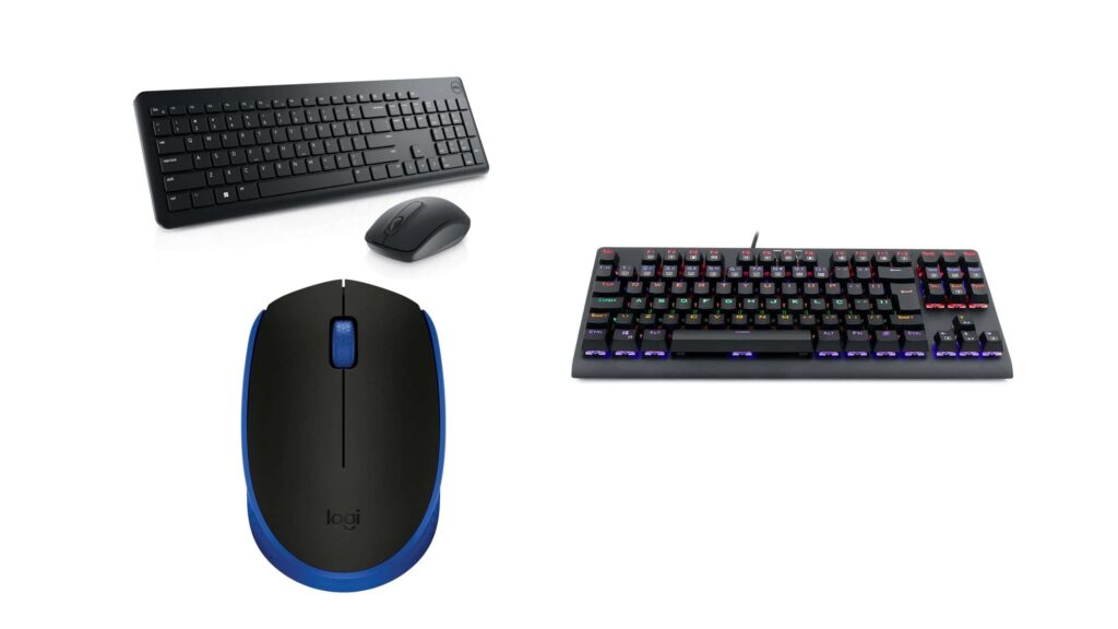 Ofertas do dia: teclados e mouses com até 50% off