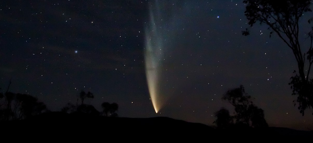 Os cometas mais brilhantes deste século