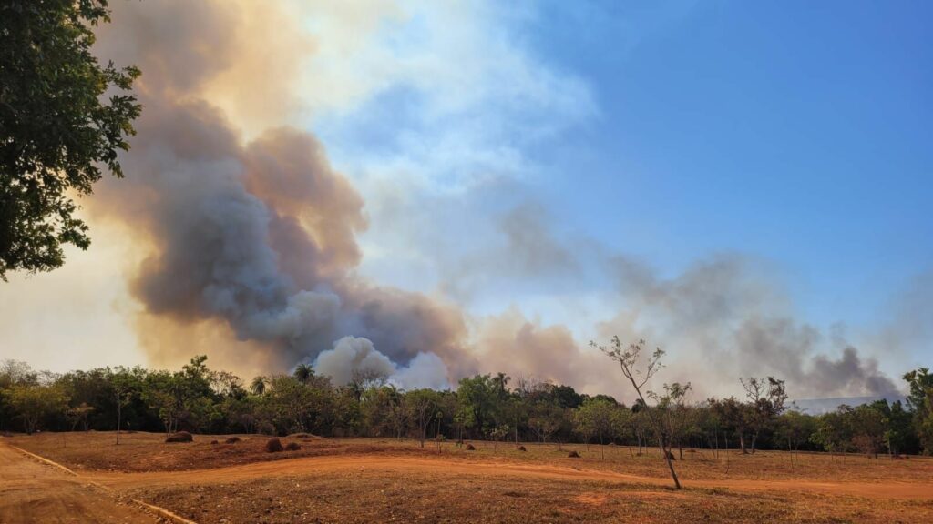 PF abre inquérito para apurar incêndio no Parque Nacional de