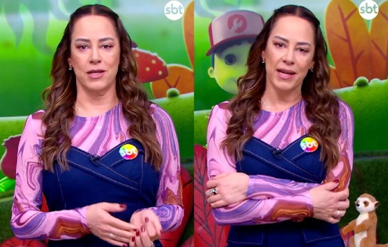 Silvia Abravanel se emociona no SBT em 1ª gravação após