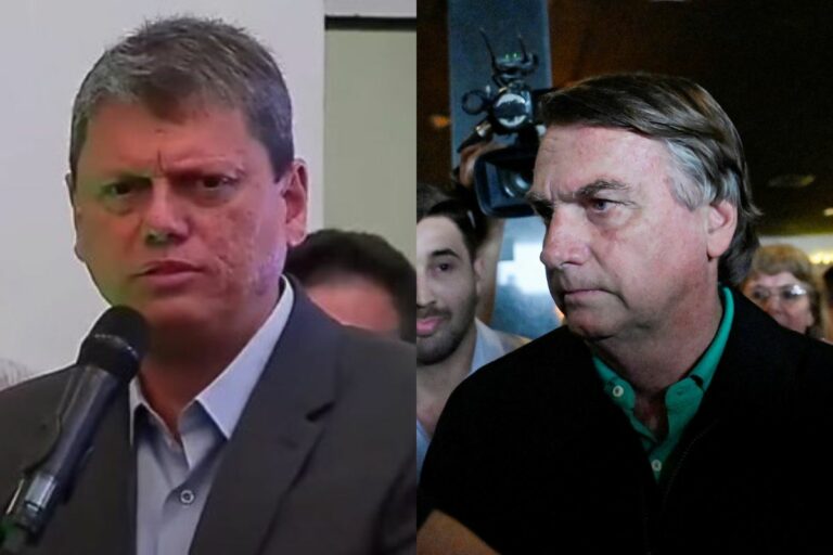 Tarcísio de Freitas procura Bolsonaro às vésperas do 7 de