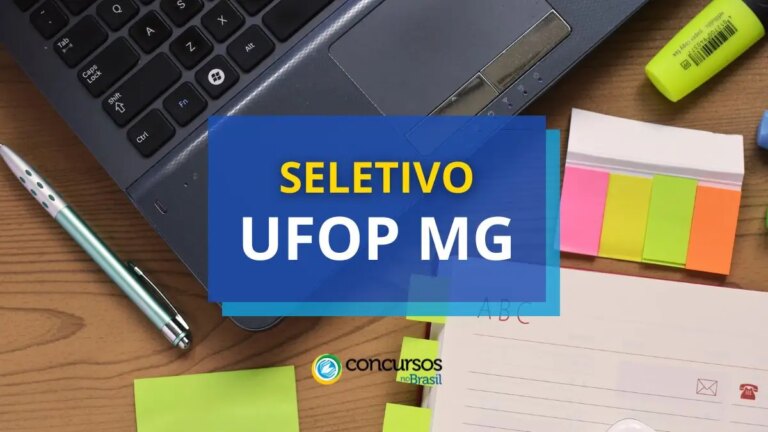 UFOP abre oportunidade em edital de processo seletivo