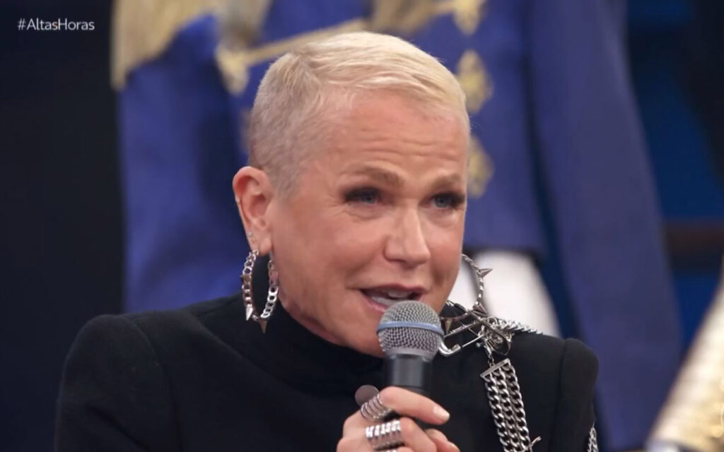 Xuxa lembra de bronca após soltar pum em Paquita nos