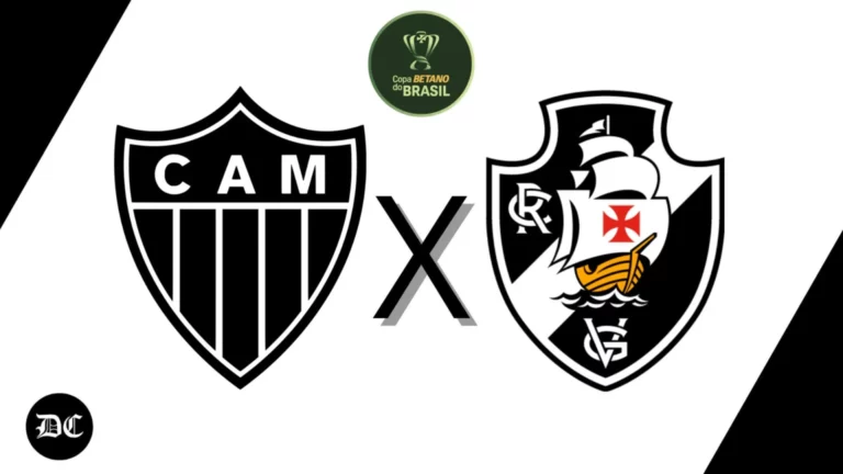 Atlético-MG x Vasco: escalações, quem apita e onde assistir a