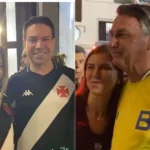 Bolsonaro e Ramagem vão a São Januário e são recebidos