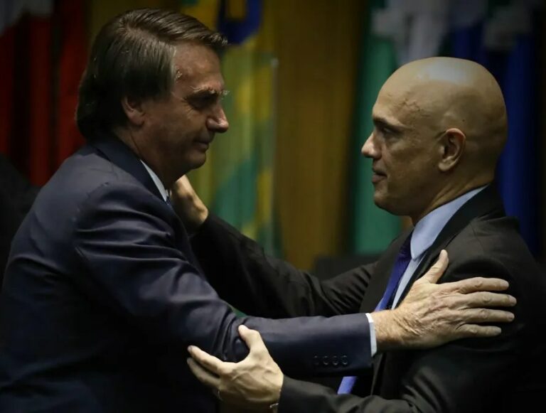 Bolsonaro faz uma lista de pedidos a Alexandre de Moraes