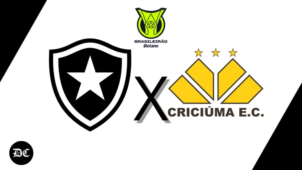 Botafogo x Criciúma: escalações, horário e onde assistir – Brasileirão-