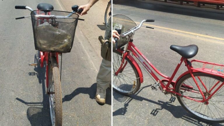 Ciclista morre após cair de bicicleta e ser atropelado por