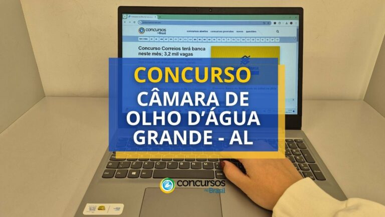 Concurso Câmara Olho D'Água Grande