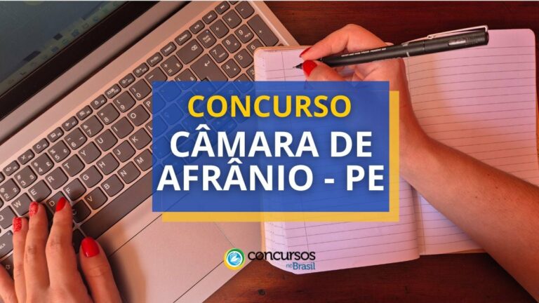 Concurso Câmara de Afrânio - PE: edital e inscrições