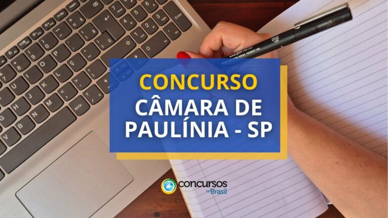 Concurso Câmara de Paulínia - SP: ganhos de R$ 6,6