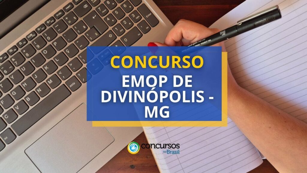 Concurso EMOP de Divinópolis - MG paga até R$ 4,2