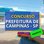 Concurso Prefeitura Campinas - SP: 414 vagas previstas