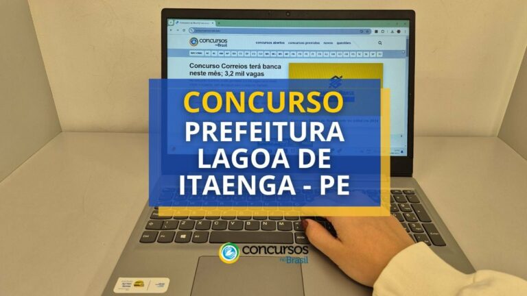 Concurso Prefeitura Lagoa do Itaenga